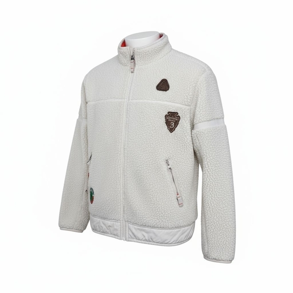 GAP Other - Gap kids white fleece outdoor jacket